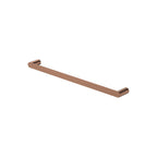Empire Slim Single Towel Rail 600mm SS304 Brushed Copper