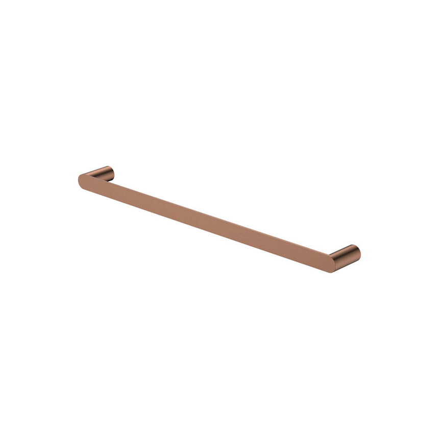 Empire Slim Single Towel Rail 600mm SS304 Brushed Copper Bathroom Accessories Fienza Default Title
