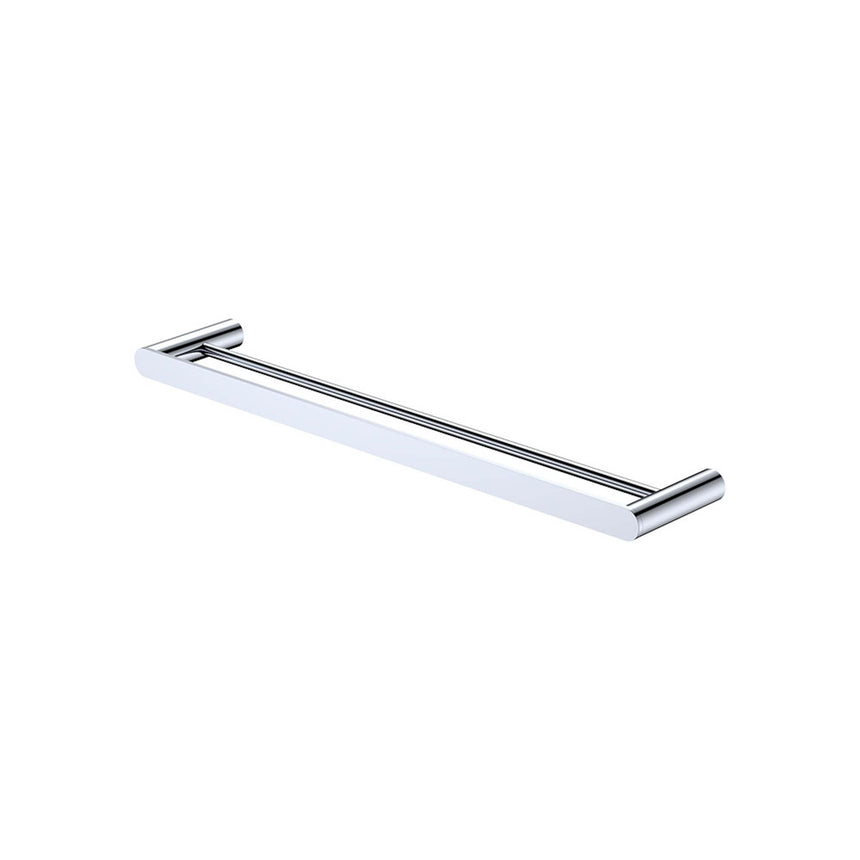 Empire Slim Double Towel Rail 600mm SS304 Chrome Bathroom Accessories Fienza Default Title