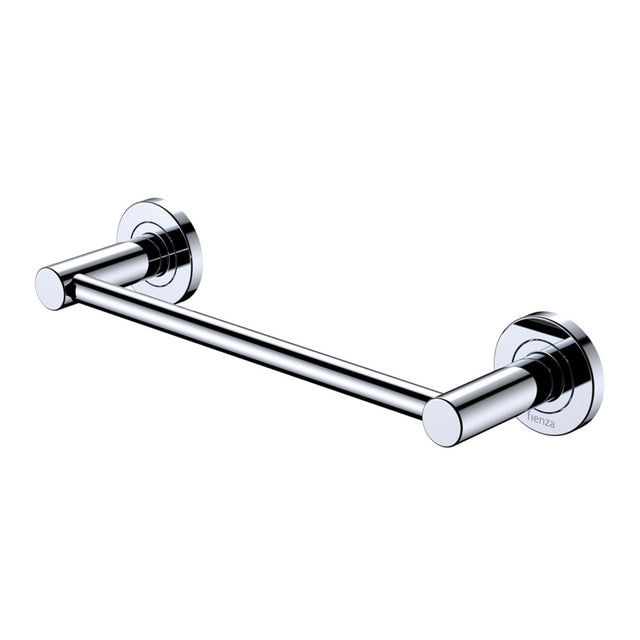 Kaya Single Hand Towel Rail 300mm Chrome Bathroom Accessories Fienza Default Title