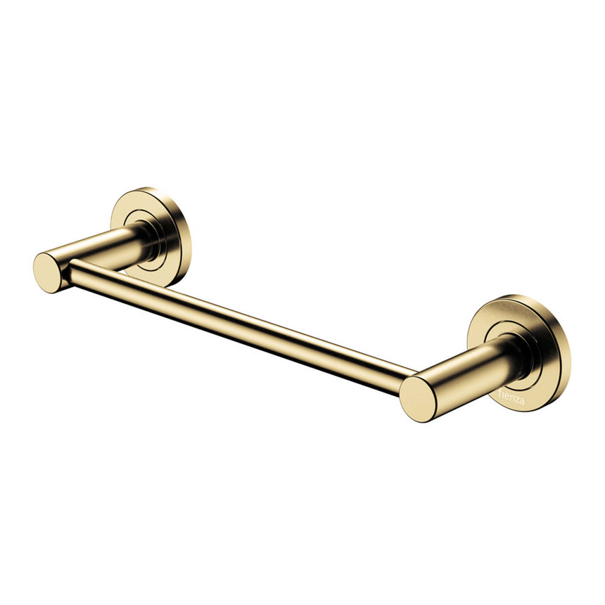 Kaya Single Hand Towel Rail 300mm Urban Brass Bathroom Accessories Fienza Default Title