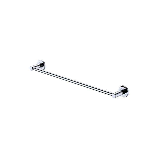 Kaya Single Towel Rail 600mm Chrome Bathroom Accessories Fienza Default Title