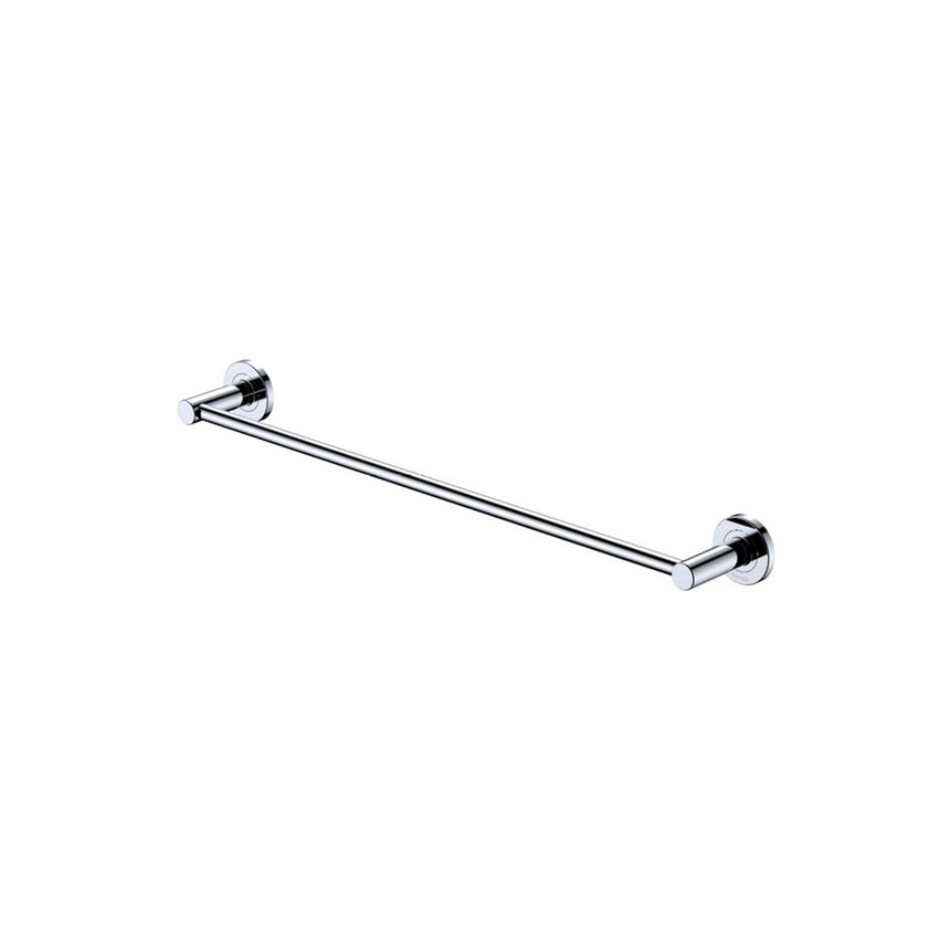 Kaya Single Towel Rail 600mm Chrome Bathroom Accessories Fienza Default Title