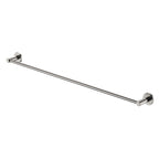 Kaya Single Towel Rail 900mm Brushed Nickel