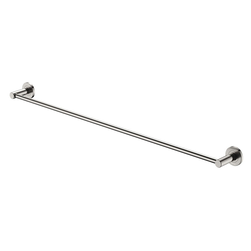 Kaya Single Towel Rail 900mm Brushed Nickel Bathroom Accessories Fienza Default Title