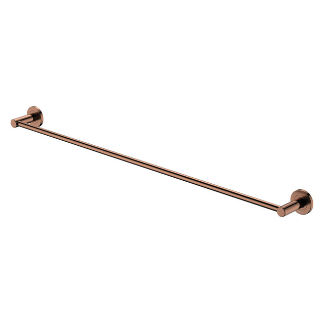 Kaya Single Towel Rail 900mm Brushed Copper Bathroom Accessories Fienza Default Title