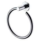 Kaya Towel Ring Chrome
