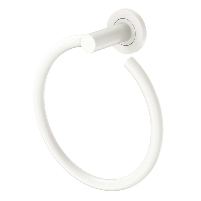 Kaya Towel Ring Matte White Bathroom Accessories Fienza Default Title