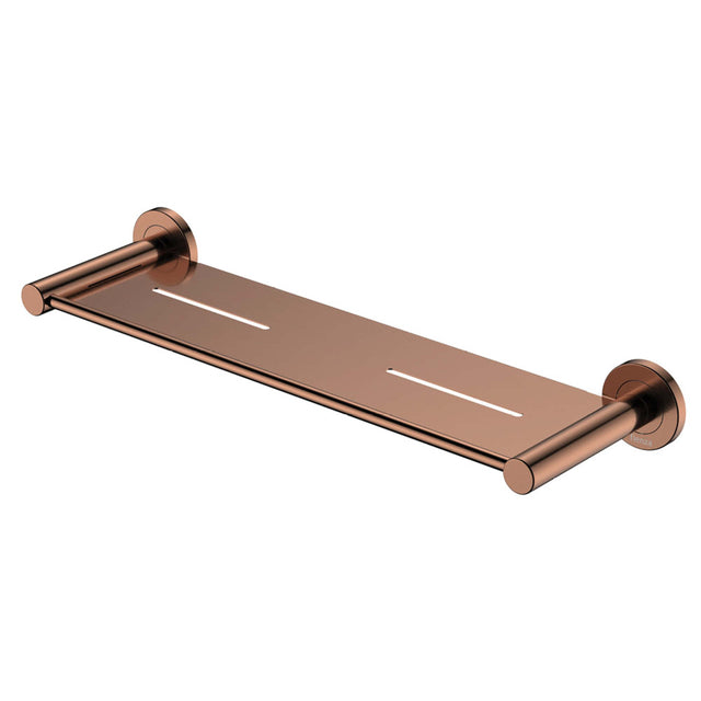 Kaya Shower Shelf Brushed Copper Bathroom Accessories Fienza Default Title