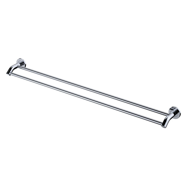 Kaya Double Towel Rail 900mm Chrome Bathroom Accessories Fienza Default Title