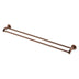 Kaya Double Towel Rail 900mm Brushed Copper