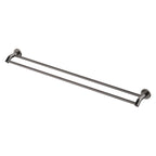 Kaya Double Towel Rail 900mm Gun Metal