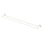 Kaya Double Towel Rail 900mm Matte White