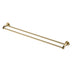 Kaya Double Towel Rail 900mm Urban Brass