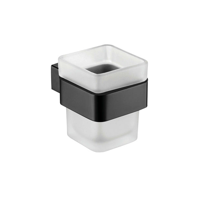 Koko Tumbler And Holder Matte Black Bathroom Accessories Fienza Default Title