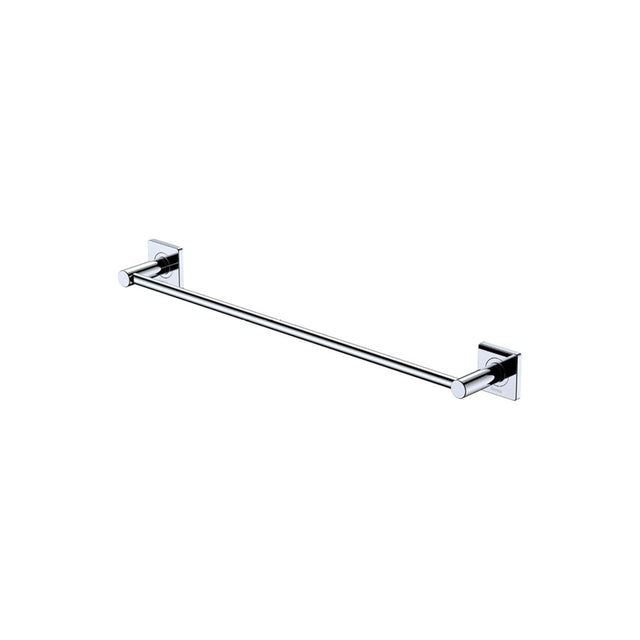 Sansa Single Towel Rail 600mm Chrome Bathroom Accessories Fienza Default Title