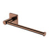 Sansa Dual Purpose Towel Rail Roll Holder Brushed Copper