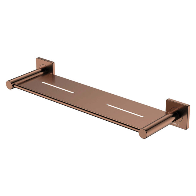 Sansa Shower Shelf Brushed Copper Bathroom Accessories Fienza Default Title