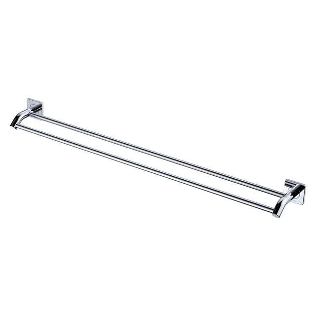 Sansa Double Towel Rail 900mm Chrome Bathroom Accessories Fienza Default Title