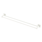 Sansa Double Towel Rail 900mm Matte White