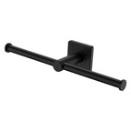Sansa Double Roll Holder Matte Black
