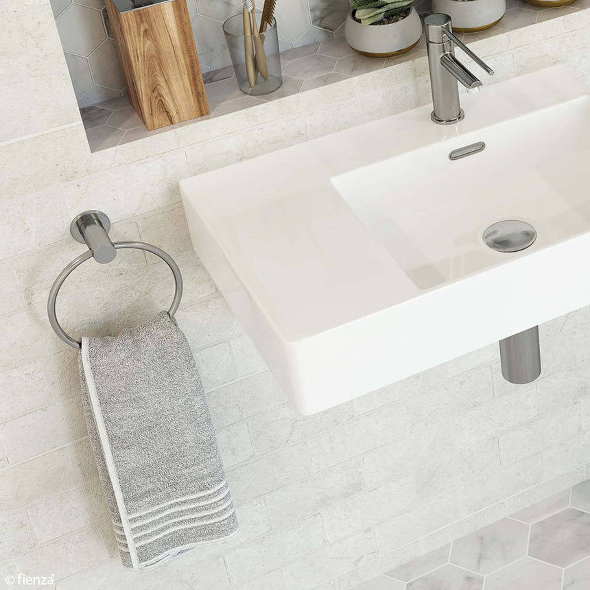 Stella Hand Towel Ring Bathroom Accessories Fienza