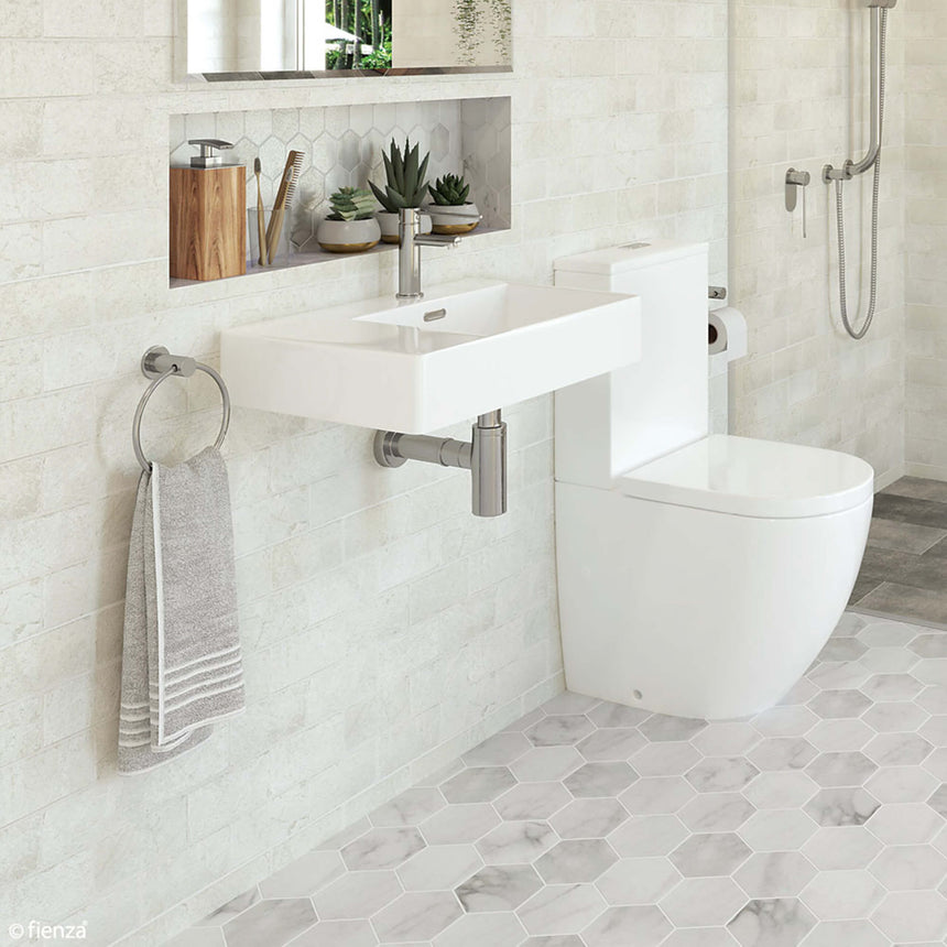 Stella Hand Towel Ring Bathroom Accessories Fienza