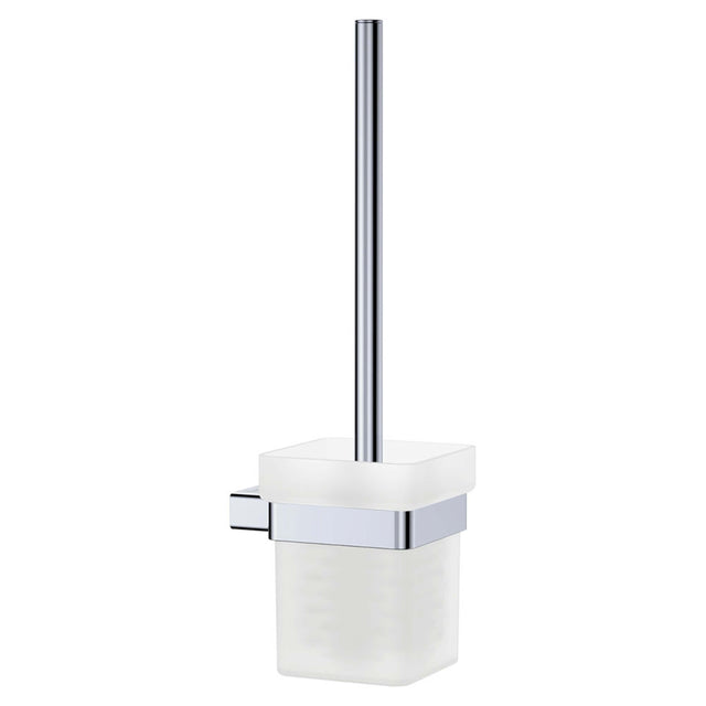 Tono Toilet Brush And Holder Chrome Bathroom Accessories Fienza Default Title