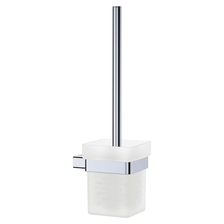 Tono Toilet Brush And Holder Chrome Bathroom Accessories Fienza Default Title