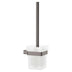 Tono Toilet Brush And Holder Gun Metal