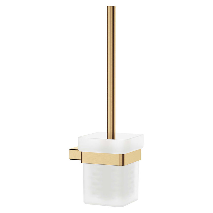 Tono Toilet Brush And Holder Urban Brass Bathroom Accessories Fienza Default Title
