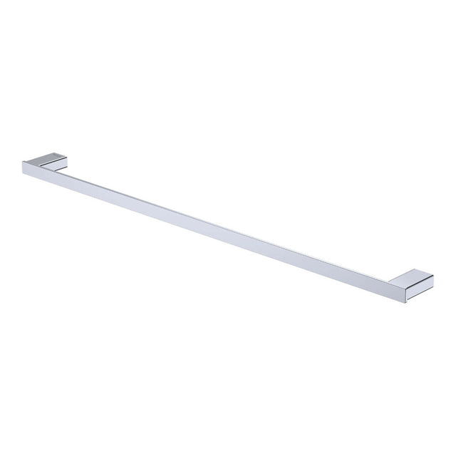Tono 810 Single Towel Rail Chrome Bathroom Accessories Fienza Default Title
