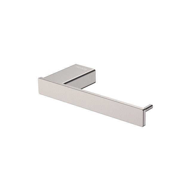 Tono Toilet Roll Holder 165mm Brushed Nickel Bathroom Accessories Fienza Default Title