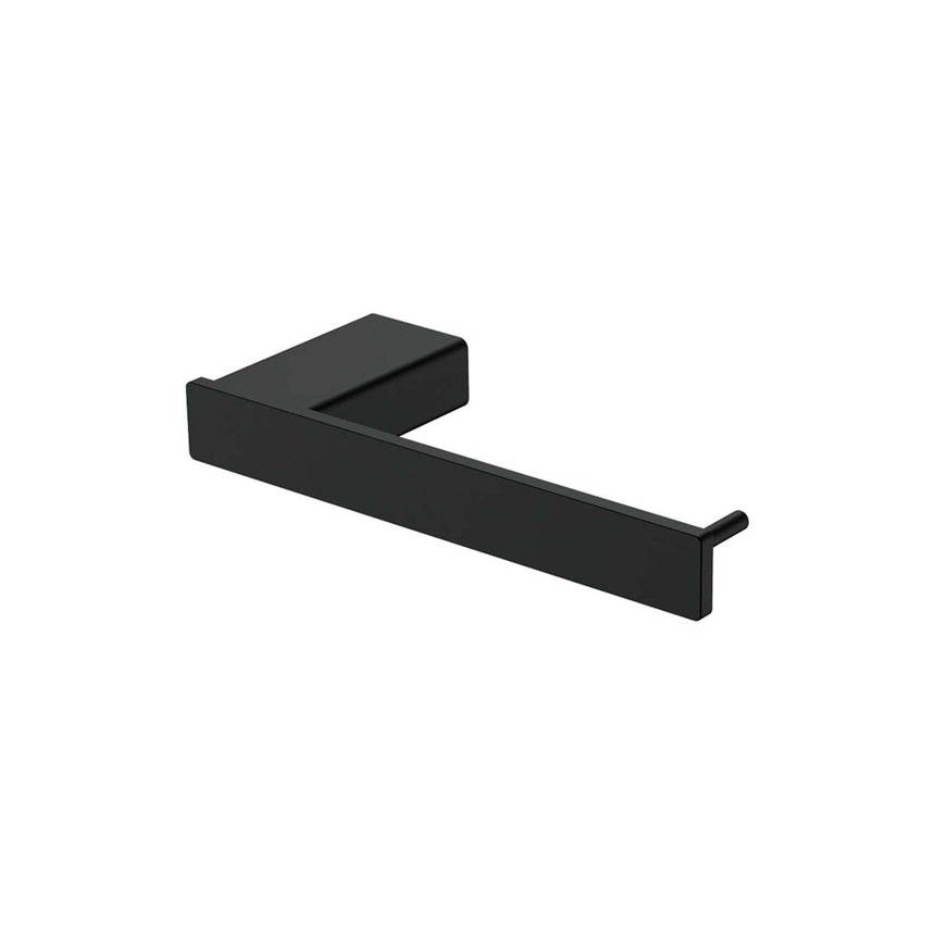 Tono Toilet Roll Holder 165mm Matte Black Bathroom Accessories Fienza Default Title