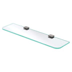 Tono Glass Shelf 500mm Gun Metal