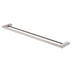 Tono 810 Double Towel Rail Brushed Nickel
