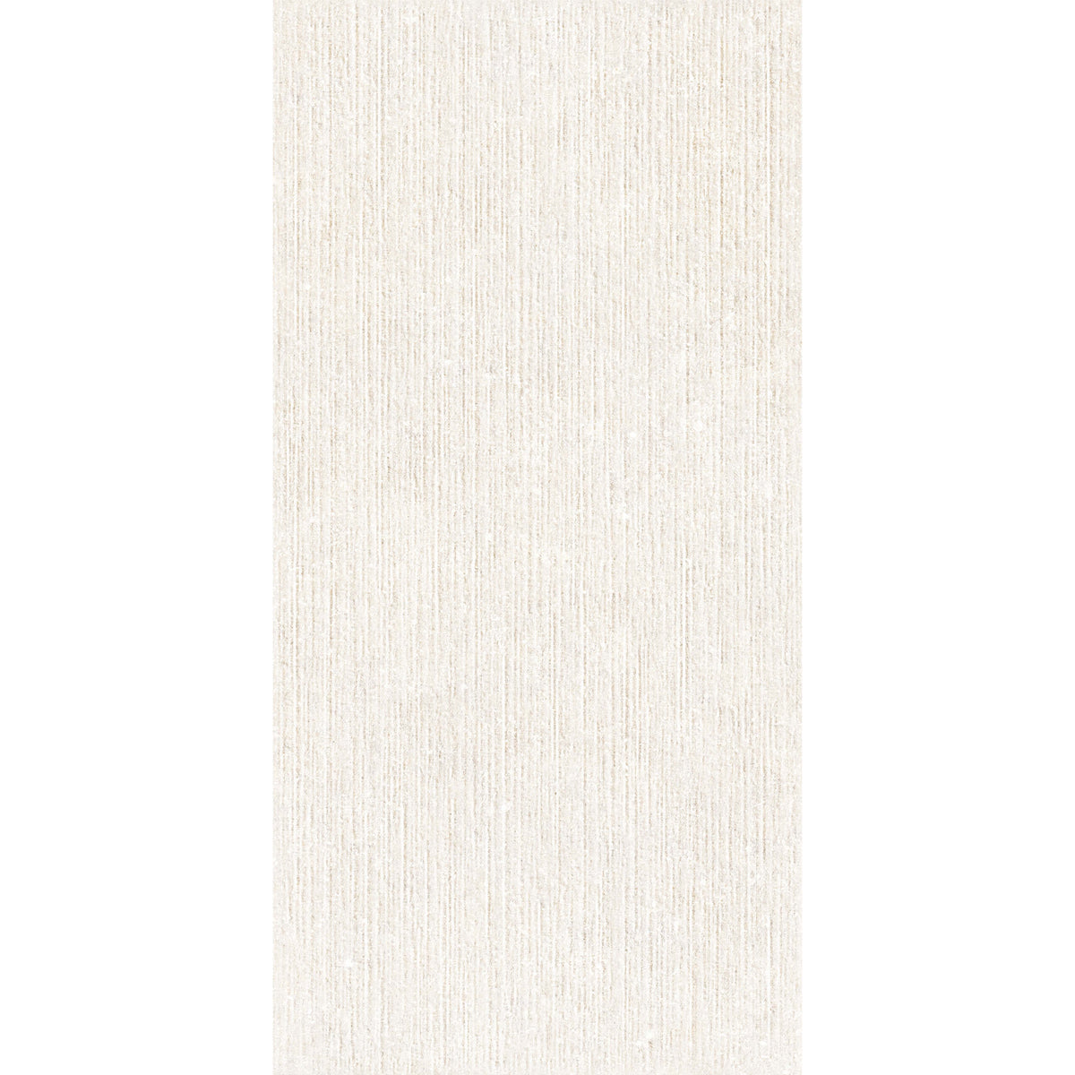 Mystone Berici 1200x600mm structured bianco stone-look porcelain tile by Tilemall with linear texture