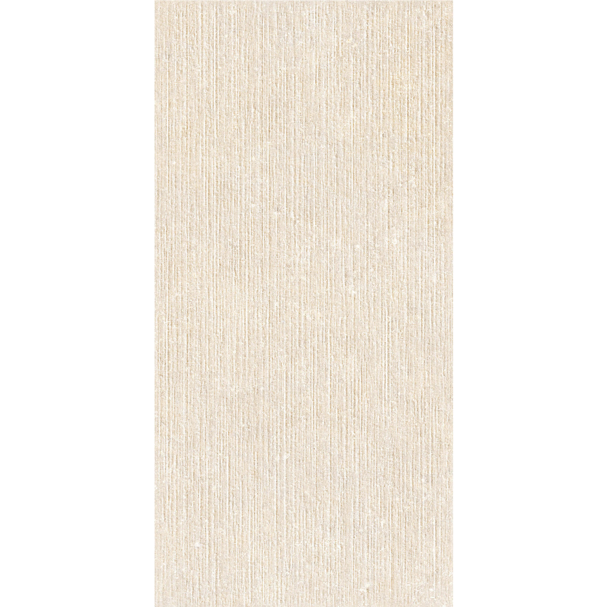 Mystone Berici 1200x600mm structured beige stone-look porcelain tile by Tilemall with linear texture