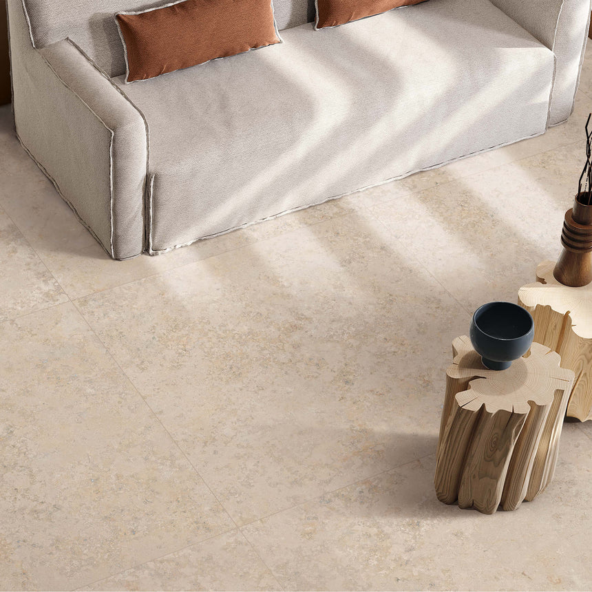 Poetry Stone 600x600 Natural Sand Stonke Look Tiles Tilemall
