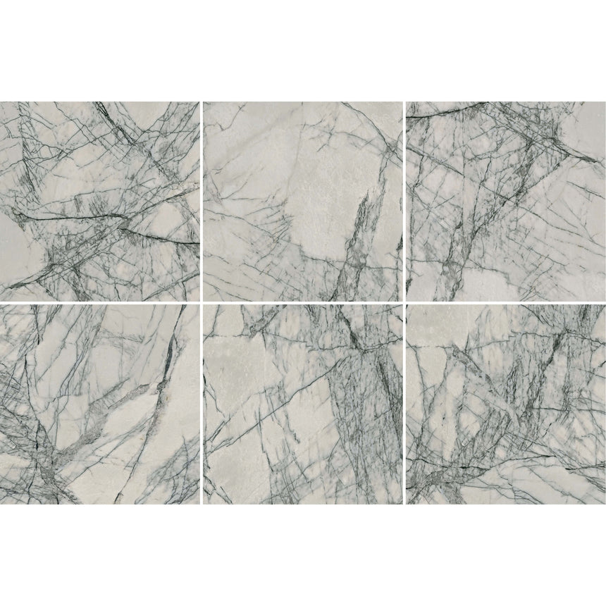 Sensi Signoria 1200x1200 Natural Lilac Grey Marble Look Tiles Tilemall