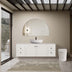 Arco Framed Mirror 1500x1000mm Matte White