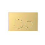 ADP Toilet Flush Buttons Brushed Brass
