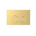 ADP Toilet Flush Buttons Brushed Brass