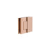 ADP Shower Screen Hinge Glass to Glass Copper