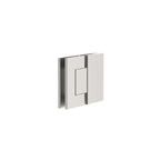ADP Shower Screen Hinge Glass to Glass Nickel