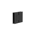 ADP Shower Screen Hinge Glass to Glass Black