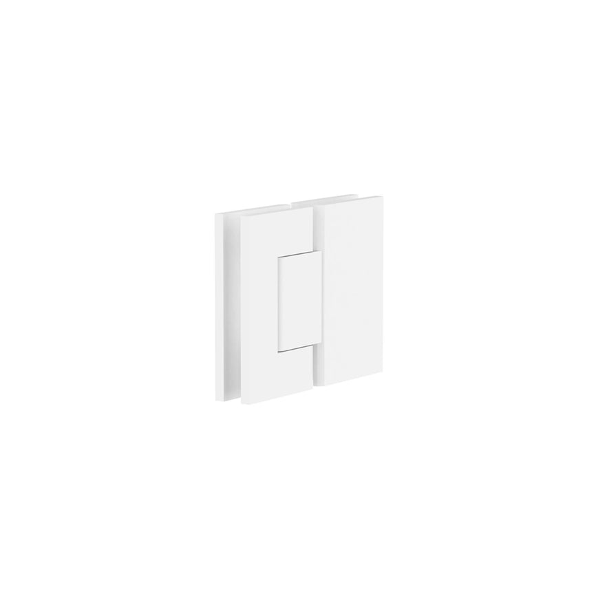 ADP Shower Screen Hinge Glass to Glass White Bathroom Accessories ADP Default Title