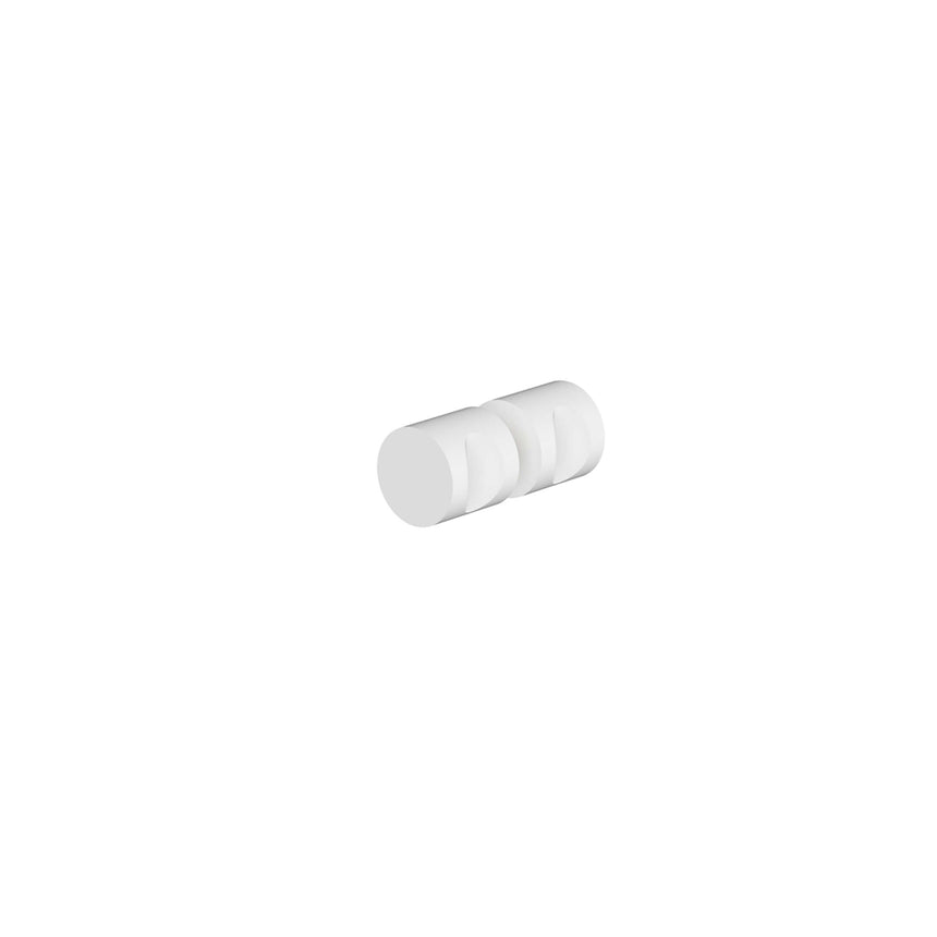 ADP Shower Screen Knob MatteWhite Bathroom Accessories ADP Default Title