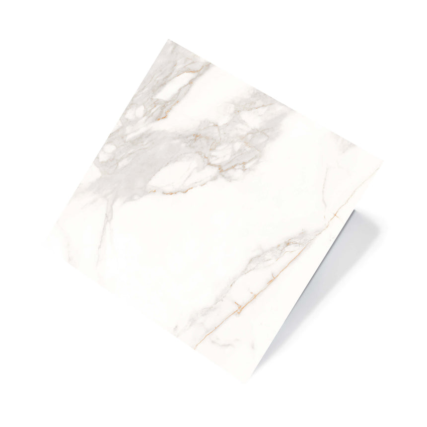 Calacatta Gold 600x600 Honed White