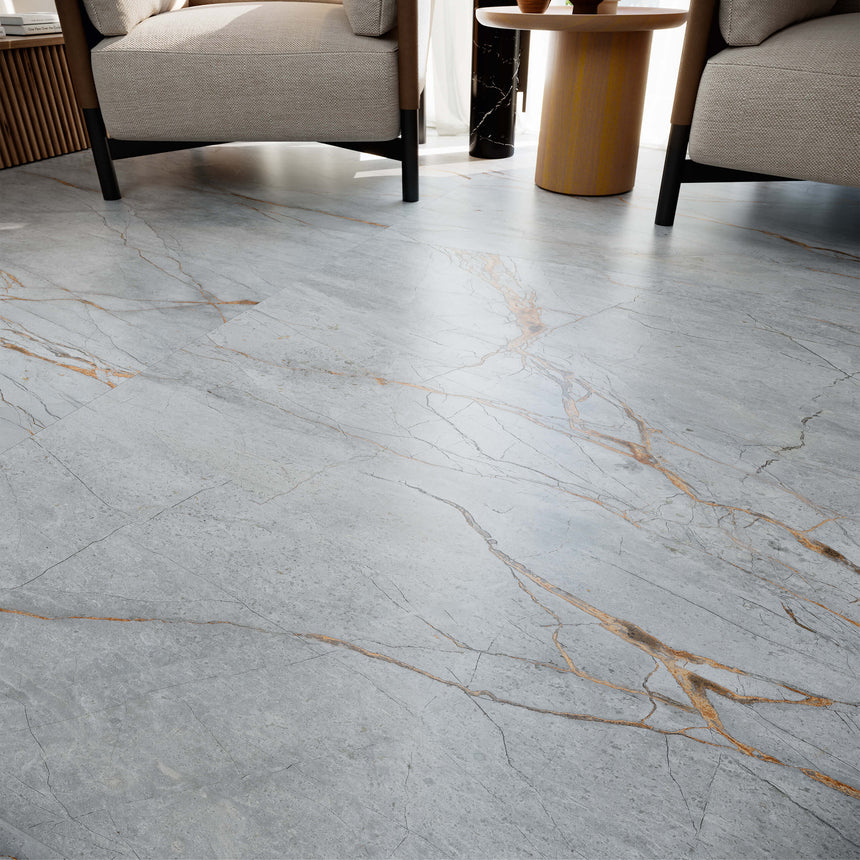 Noble Stone 600x600 Natural Blue Marble Look Tiles Tilemall